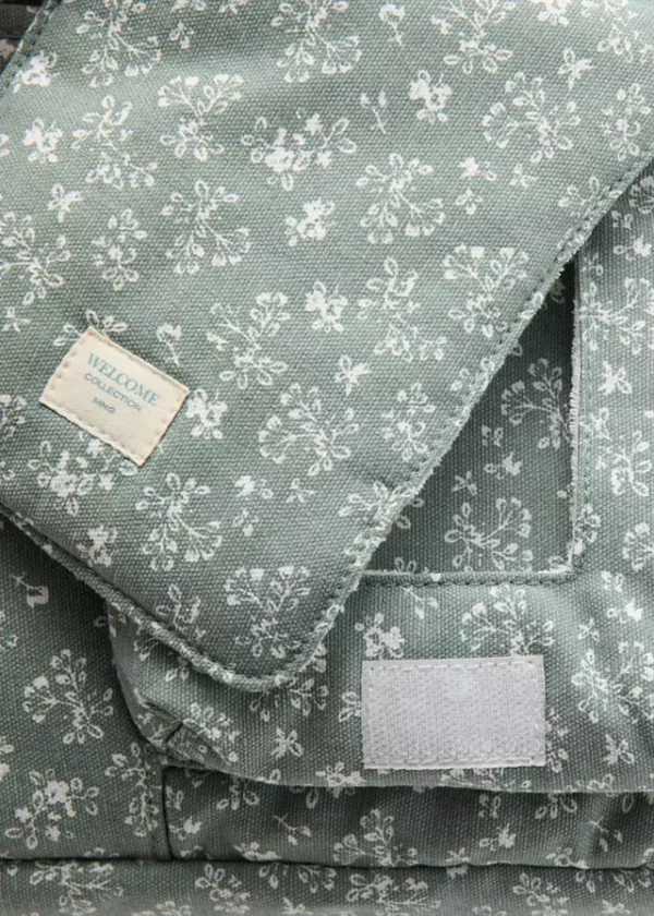 Maternity bag with flowers